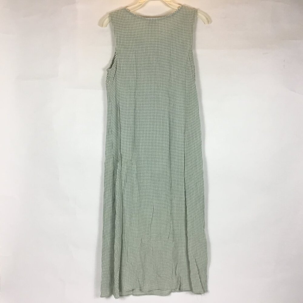 (PO) Talbots petites, Wht & Grn Dress - Picture 2 of 10